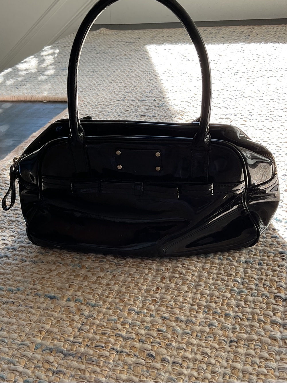 kate spade Black Patent Shoulder Bag
